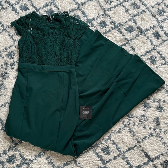 Hopeful Romantic Lace Mermaid Maxi Dress - Picture 8 of 10